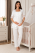Effortt 6032 Ekru Lohusa Pijama Takımı